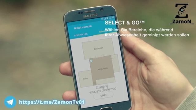 Samsung POWERbot VR9300 robotic смотреть онлайн