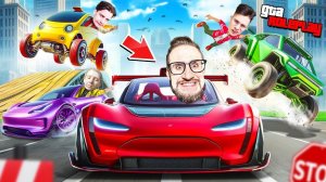 САМЫЙ НЕАДЕКВАТНЫЙ АВТОПИЛОТ! ОН СОШЕЛ С УМА! ЭЛЕКТРИЧЕСКИЕ СОРЕВНОВАНИЯ на 5.000.000$! (GTA 5 RP)