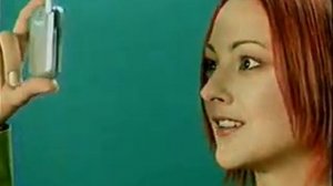 Реклама мобильного телефона Panasonic GD55. 2003 год.