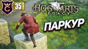 ПАРКУРНОЕ ИСПЫТАНИЕ МЕРЛИНА! Hogwarts Legacy #35