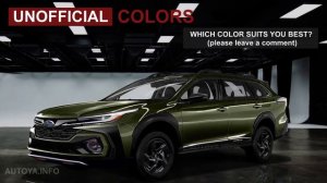 New 2025 Subaru Outback - NEXT GENERATION of the 4x4 Off-Road Legacy Wagon Redesign