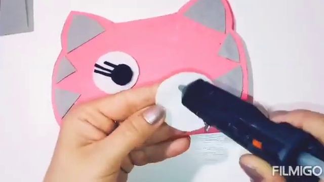 DIY.Create from felt,handbag-cat. Творим из фетра,сумочка-котик. смотреть онлайн