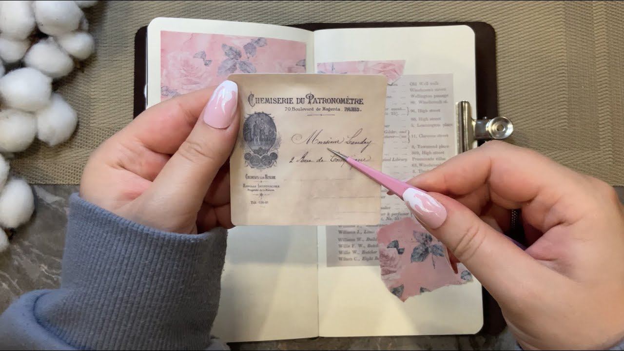 | Rainy day | ASMR for sleep | Vintage Journaling | No talking | Decoration | Relaxation 35 смотреть онлайн