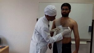 Окклюзионная повязка при пневмотораксе