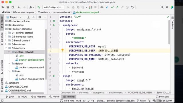 09.k - Specify custom network in compose file | Belajar Docker смотреть онлайн