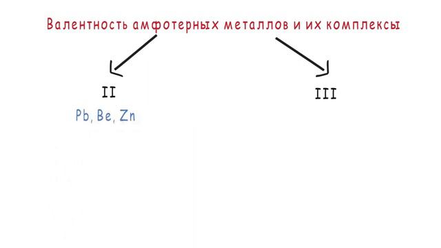 Как по валентности амфотерного металла составить его комплексную соль за 30 с | ХИМИЯ