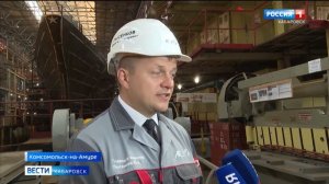 Новый корвет заложили в Городе юности в день рождения Амурского судостроительного завода