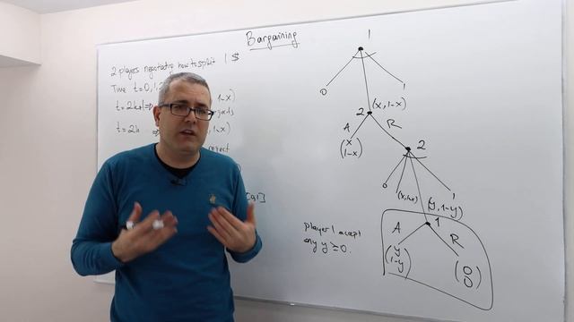 (AGT3E7) [Game Theory] Solving Rubinstein's Alternating Offer Bargaining Game: Two-Period Version смотреть онлайн