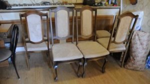Стулья  для столовой ( кабриоль)