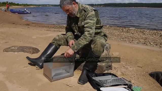 Походная мультифункциональная коптильня "5в1"