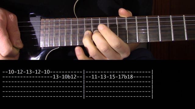 Strength Of The World Guitar Solo Lesson - Avenged Sevenfold with tabs