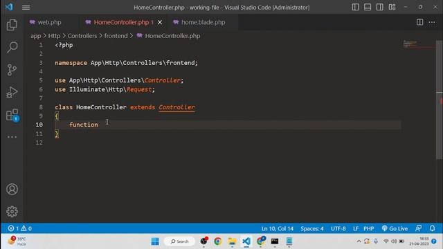 Complete Frontend Design Tutorial in 4 Hours with Laravel Project in Hindi | Download Source Code