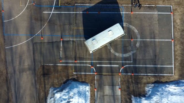 Автодром автобус. экзаменационные упражнения. Категория D смотреть онлайн