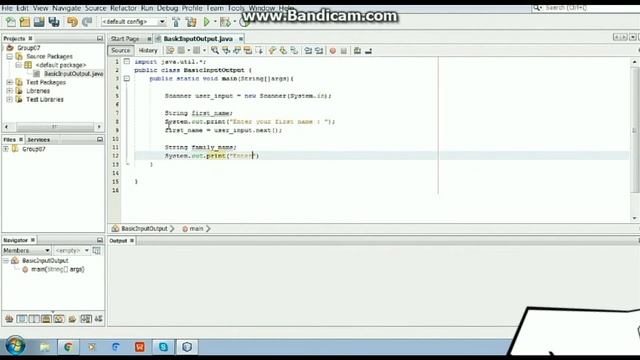 Java Programming - Basic Input/Output
