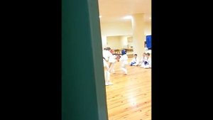 Киокушинкай дети. Тренировка каратэ кекусинкай Екатеринбург Алиса 5 лет