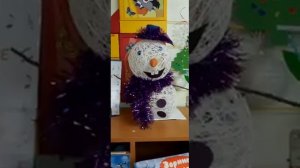 Оформление раздевалки к Новому Году