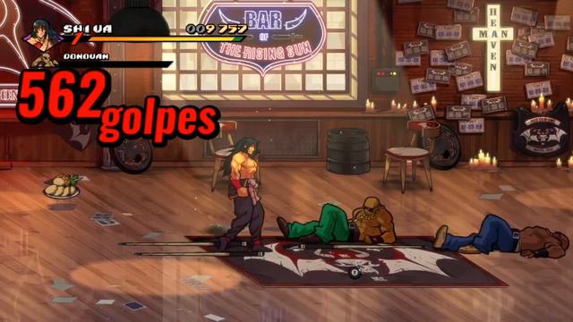 Streets of Rage 4 | V8 | Shiva | Stage 5 - Mania+ | Full combo + Retro Stage | PSN WR