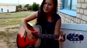 Солнышко ты мое ясное.. Девушка гитара
