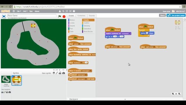 Scratch - Tutorial 04 - Create a Race Game in Ten Minutes смотреть онлайн