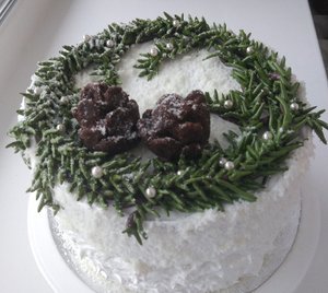 Торт С КОКОСОВЫМ МУССОМ