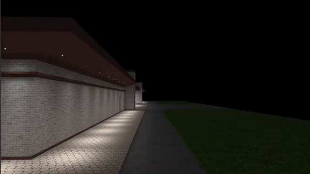 Фасадное освещение входной группы вариант 2 смотреть онлайн