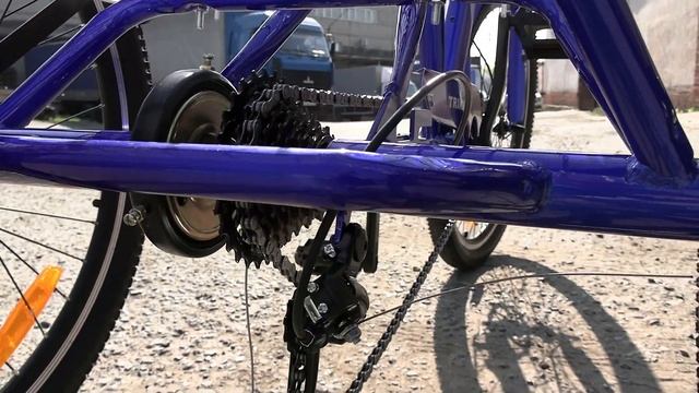 Трёх-колесный велосипед с рамой в стиле MTB. TRIKE 26