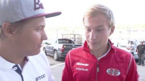 RallyX-tv med Kevin Eriksson och Eric Färén inför finalen