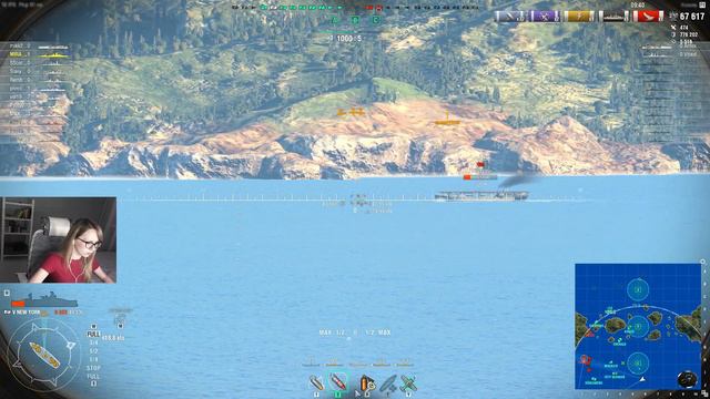 World of Warships : Поздняя вылазка. смотреть онлайн