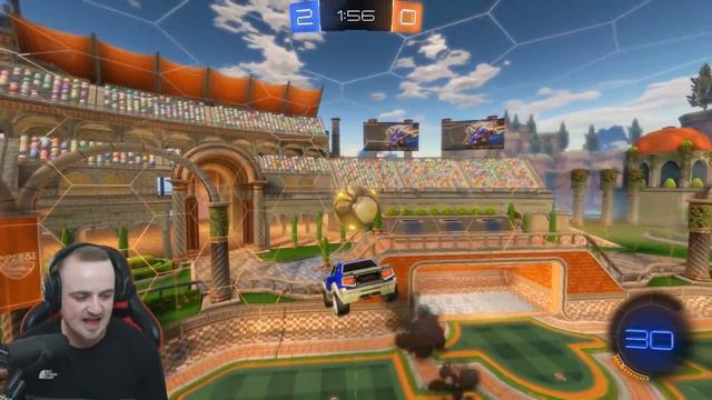 I GOT THE NEW TITANIUM WHITE DINGO CAR IN ROCKET LEAGUE!  WORTH MORE THAN THE WHITE OCTANE!