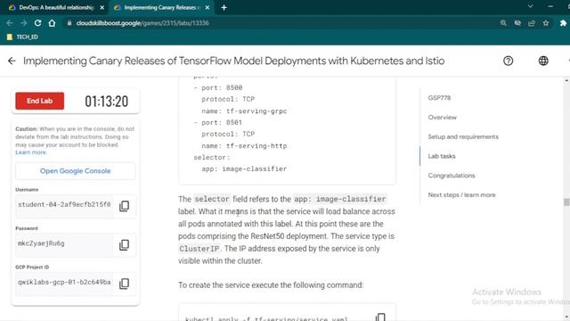 Implementing Canary Releases of TensorFlow Model Deployments with Kubernetes and Istio | Qwiklabs смотреть онлайн