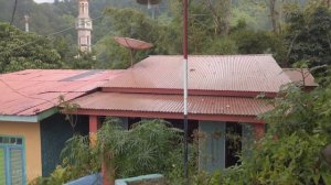 Rainy Walk in Lake Toba Indonesia, Batak Tribe Life in North Sumatra
