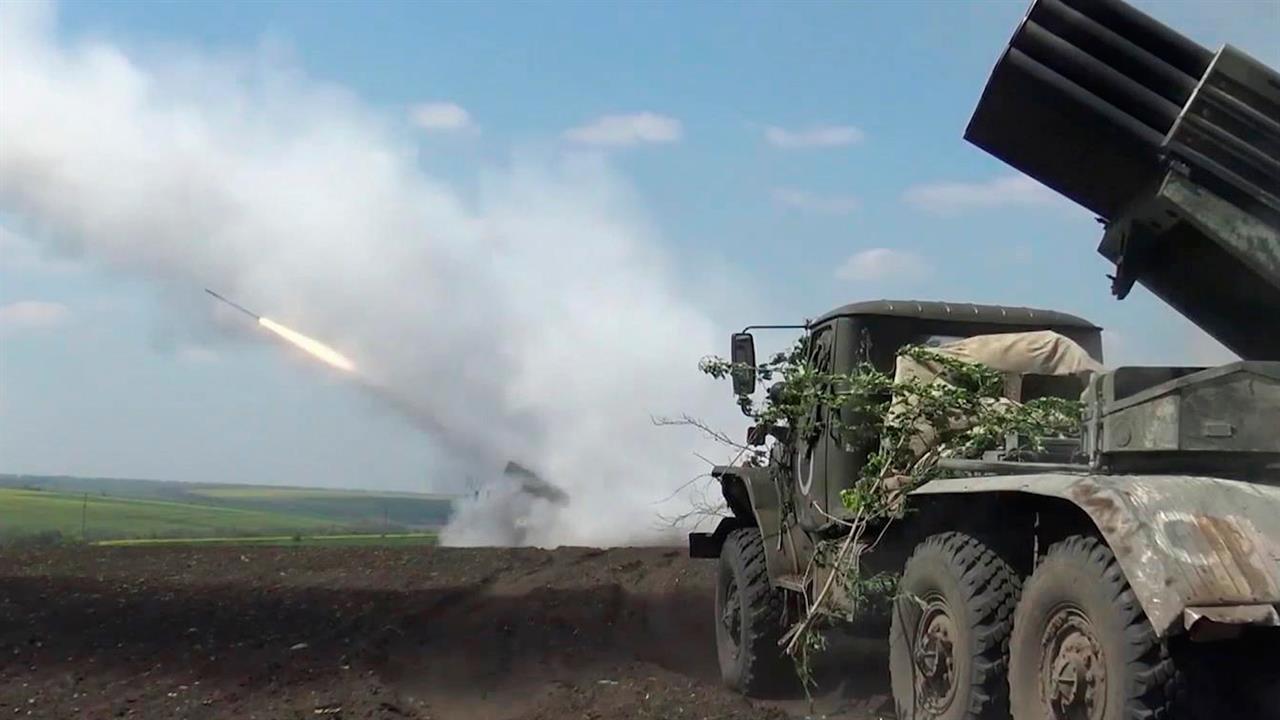 Российские военные уничтожили склад боеприпасов в районе населенного пункта Бахмут