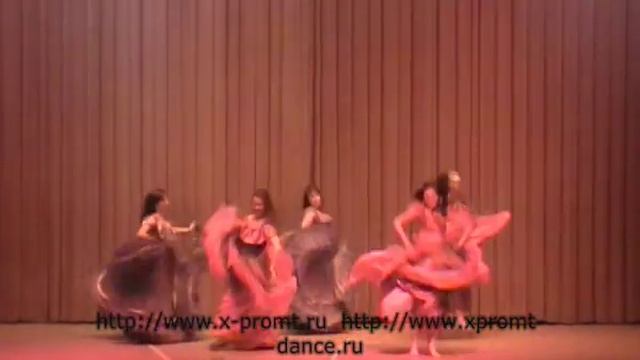 Цыганский танец «Ночь в таборе» Школа танцев Экспромт смотреть онлайн