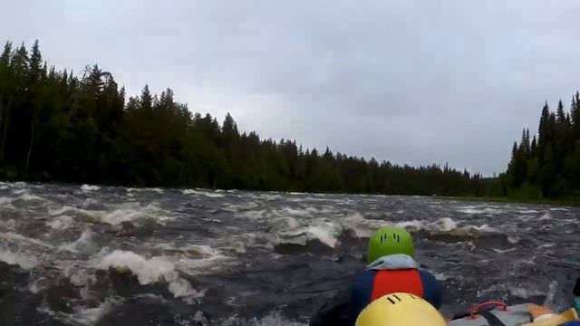 Пороги Тёмный, Большой Кривец, Паялка, Горка, Морской на р. Умба смотреть онлайн