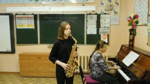 И. Шильцева "Оранжевое настроение". Кузнецова Анна,13лет, конц. Петрова Т.А.