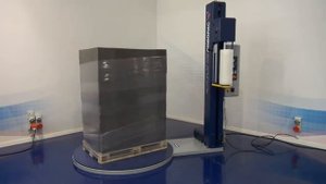 Полуавтоматический паллетоупаковщик, паллетообмотчик Rotoplat 708 PVS Robopac