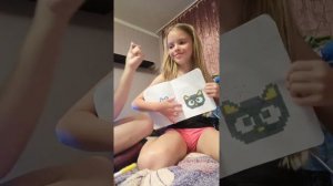Мои рисунки по клеточкам от пиксельки