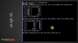 #27. FULL OUTER Join SQL MariaDB | EnggForum