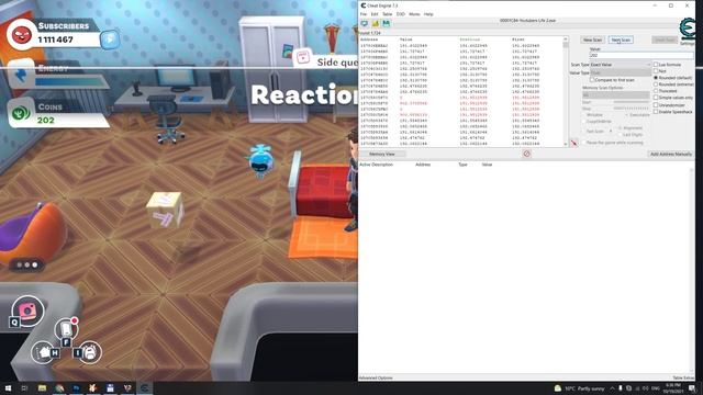 Youtubers Life 2 How to get Money and Subscribers with Cheat Engine смотреть онлайн