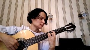 И. С. БАХ "ПРЕЛЮДИЯ" D dur на гитаре.
