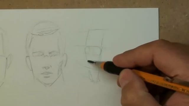 ПРОСТОЙ способ рисования ГОЛОВЫ