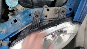 Замена лампы Н7 OSRAM на Шевроле Лачетти