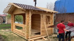 Беседка за 60000₽ от производителя в Омске!