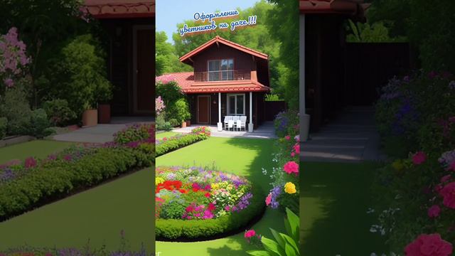 Оформление цветников на даче!!! Создайте сад своей мечты!!! смотреть онлайн