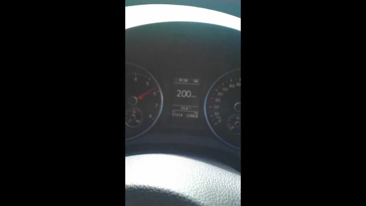 Vw Golf VI 1.6 DSG... 202 km/h