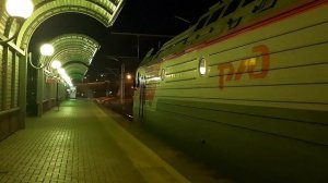 Отправление 2ЭС4К-083 с пассажирским поездом №542С сообщением Адлер-Москва | Сочи
