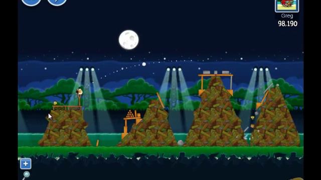 Angry Birds Friends Tournament Level 4 Week 6 - June 25 2012 - Facebook смотреть онлайн