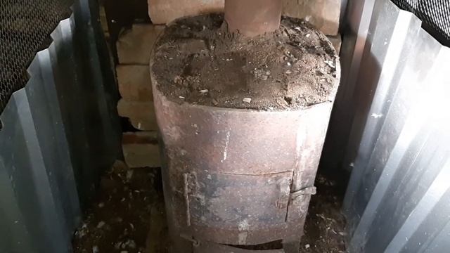 Подготовка к зиме. Часть 4. Как сделать печь в курятнике безопасной. Тестирую печь. смотреть онлайн