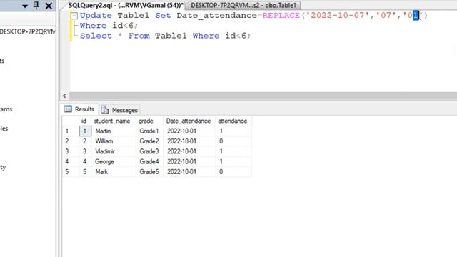 SQL Server tutorial: How to update and replace part of a string in SQL server