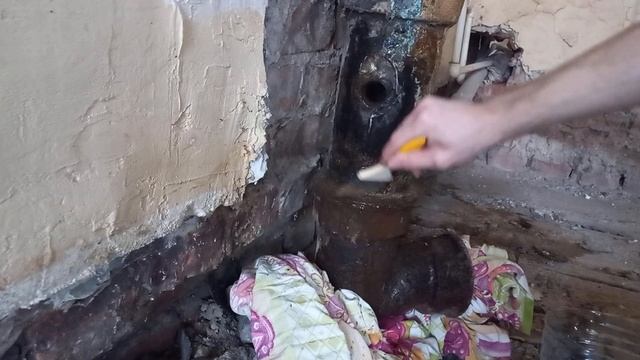 Правильный Ремонт Трещин и Отверстий Чугунных Труб